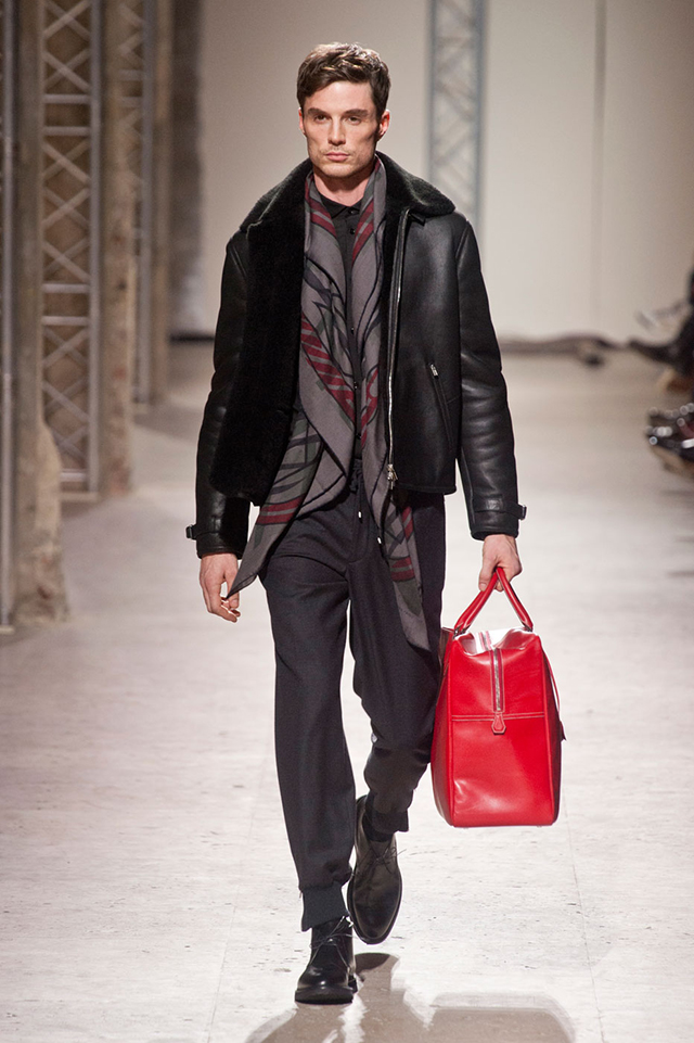 Неделя мужской моды в Париже: Hermès, осень-зима 2014 (фото 3)