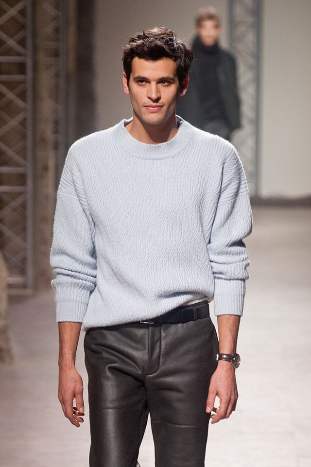 Неделя мужской моды в Париже: Hermès, осень-зима 2014 (фото 5)