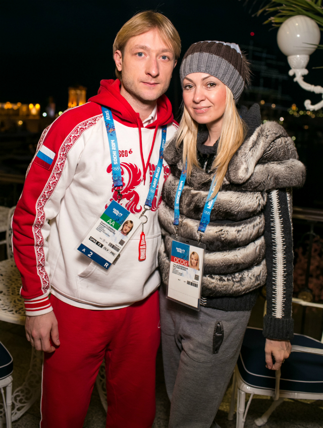 Евгений Плющенко и Яна Рудковская Олимпийский дневник Юлии Бордовских. Часть V (фото 7)