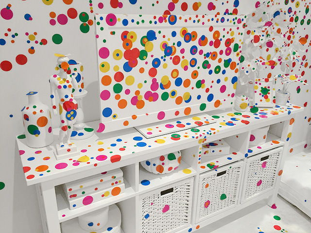 До и после: история одной комнаты на выставке Яеи Кусамы (фото 3)