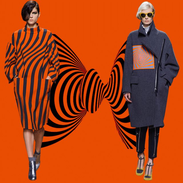 Dries Van Noten Тенденция: оптические узоры (фото 3)