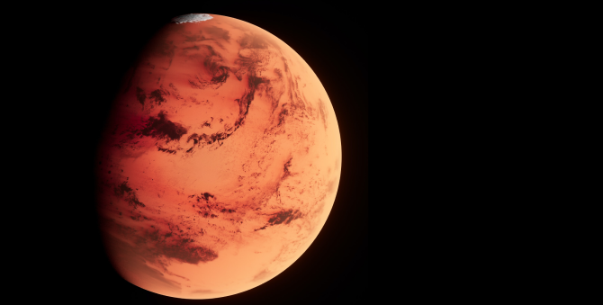NASA поделилось звуком метеорита, врезающегося в Марс