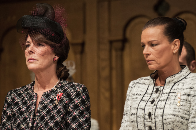 Princess Caroline of Hanover and Princess Stephanie of Monaco, 2012 