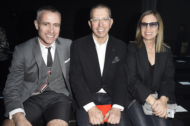 Гости показа Moncler Gamme Rouge, весна-лето 2015 (фото 3)