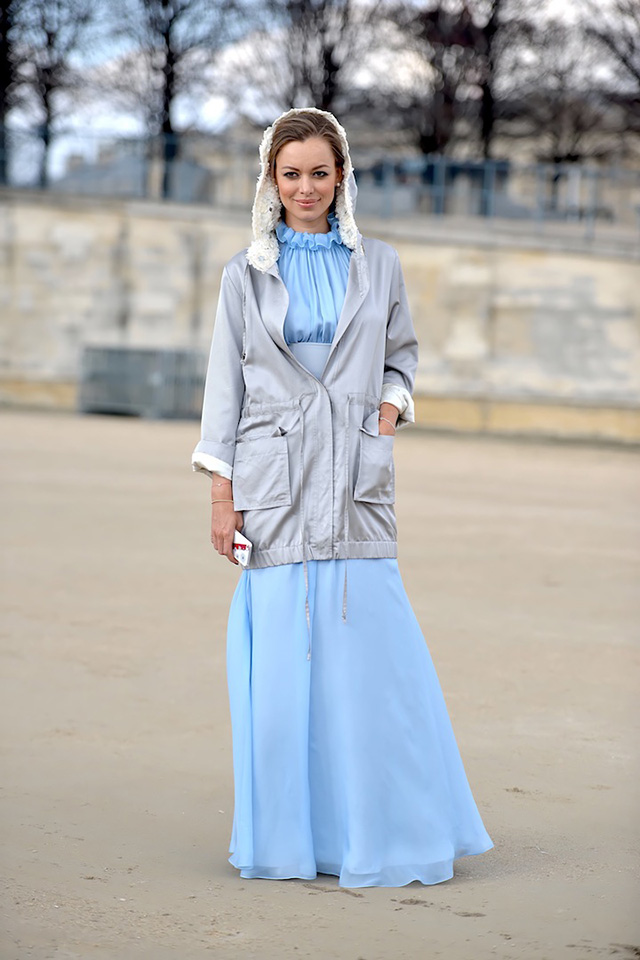 Неделя моды в Париже A/W 2014: street style. Часть VII (фото 11)