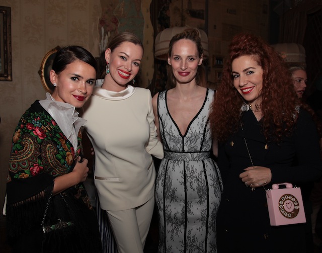 Мирослава Дума, Анастасия Романцова, Лорен Санто Доминго и Наталья Зинько