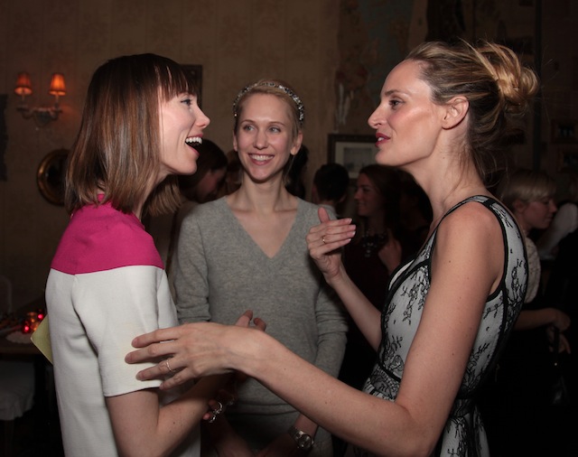 Аня Зюрова, Индре Рокфеллер и Лорен Санто Доминго