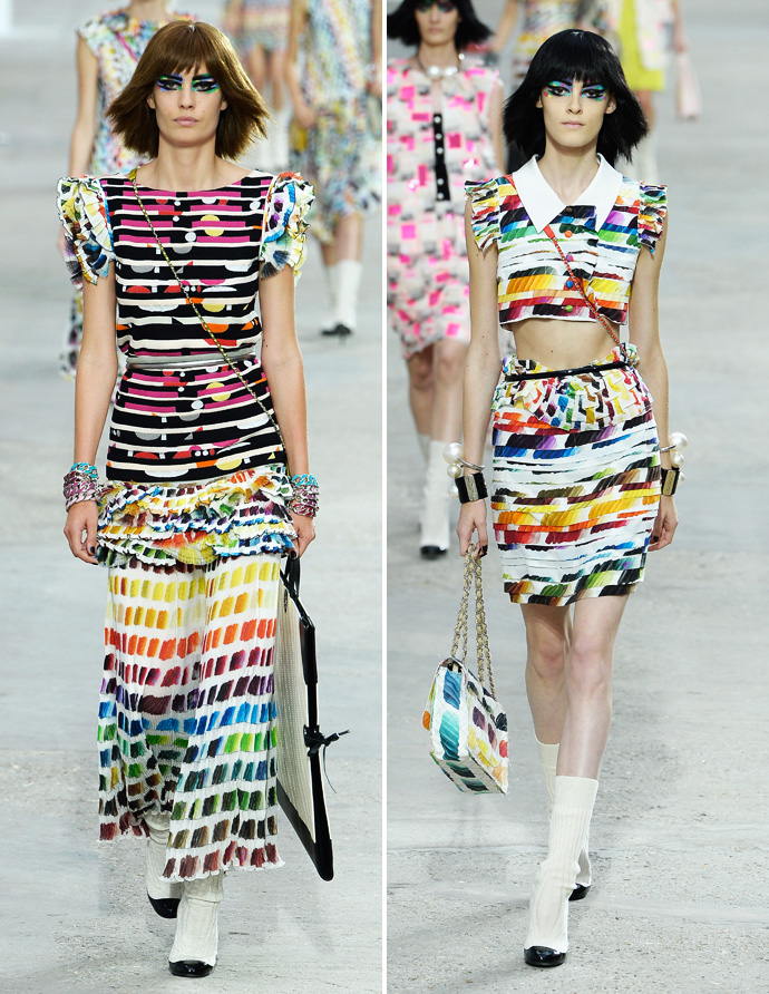 Обзор Buro 24/7: Chanel, весна-лето 2014 (фото 14)