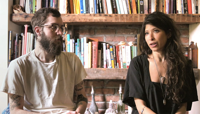 Памела Лав и Мэтью Нельсон