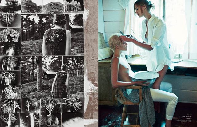 Фрида Густавссон для журнала Scandinavia S/S/A/W (фото 8)