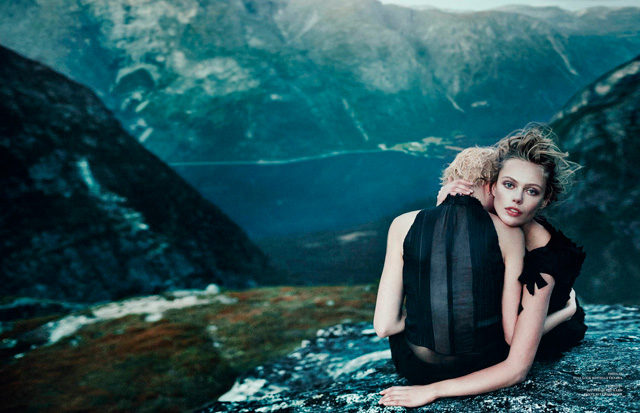 Фрида Густавссон для журнала Scandinavia S/S/A/W (фото 10)