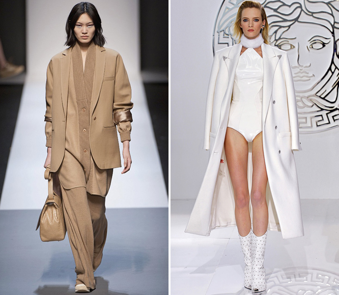 Max Mara и Versace осень-зима 2013/14
