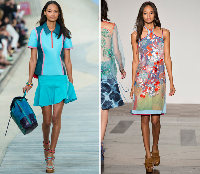 Tommy Hilfiger и Jonathan Saunders Tommy Hilfiger и Jonathan Saunders