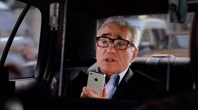 Мартин Скорсезе в рекламе Apple Мартин Скорсезе в рекламе Apple