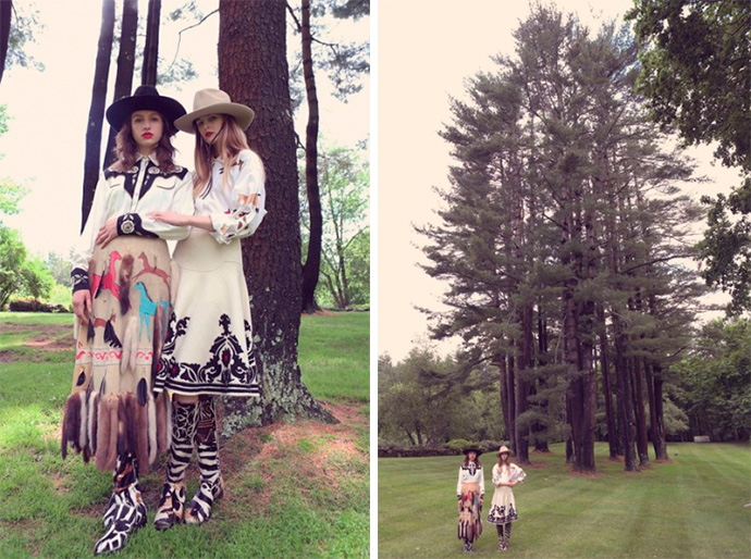 Диана фон Фюрстенберг открыла архивы модного дома