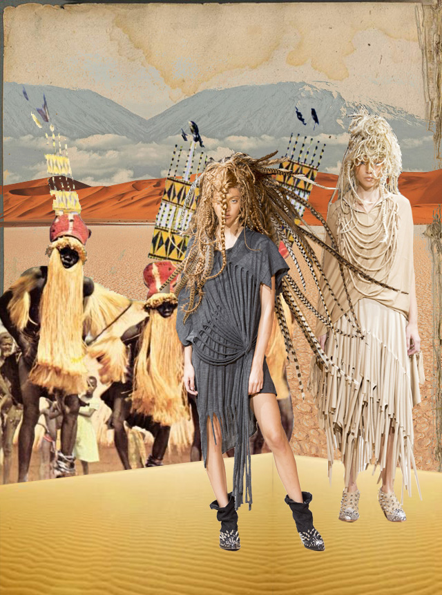 Junya Watanabe На странных берегах: этнические мотивы в летних коллекциях (фото 1)