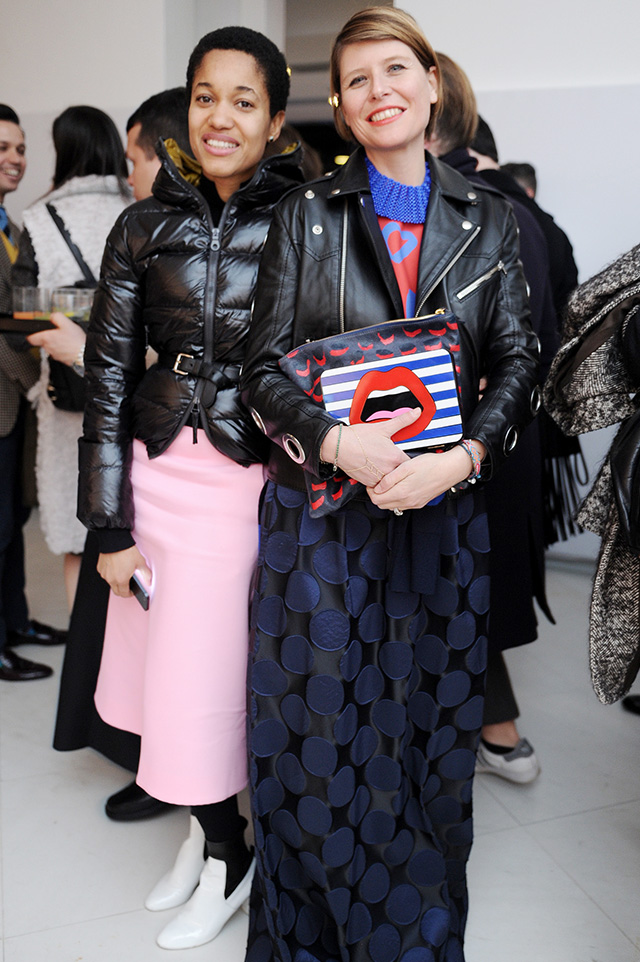 Таму Макферсон и Элиза Налин Гости вечера Vogue Talents Corner.com (фото 3)