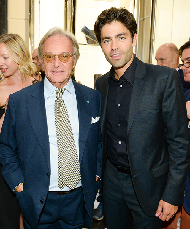 Диего Делла Валле и Адриан Гренье Коктейль Tod’s в Нью-Йорке (фото 11)