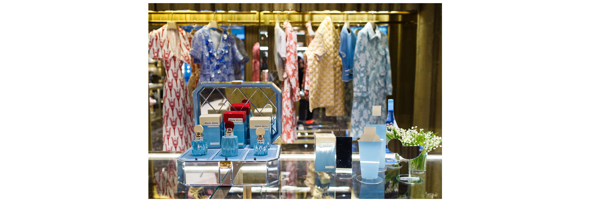 Презентация нового женского аромата Miu Miu L'Eau Bleue в Москве (фото 8)