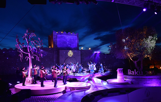 В Азербайджане зажгли факел первых Европейских игр (фото 10)