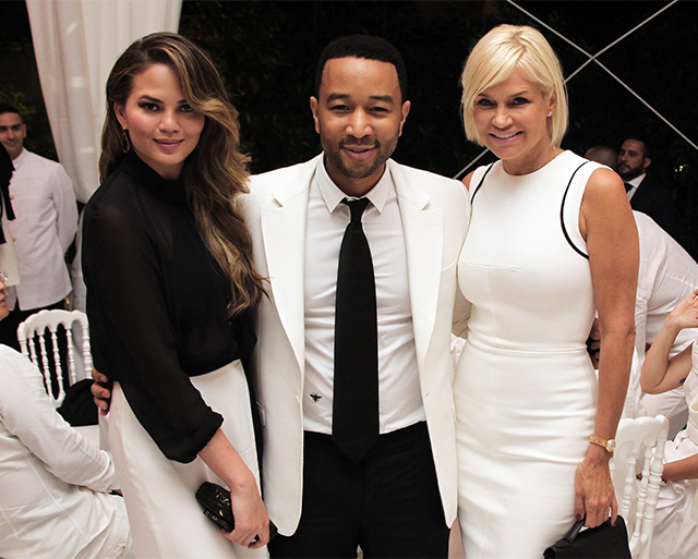 Крисси Тейген, Джон Ледженд и Иоланда Фостер Гости благотворительного вечера во Флоренции (фото 4)