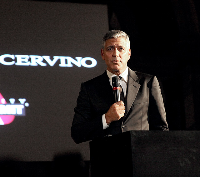 Джордж Клуни Гости благотворительного вечера во Флоренции (фото 1)