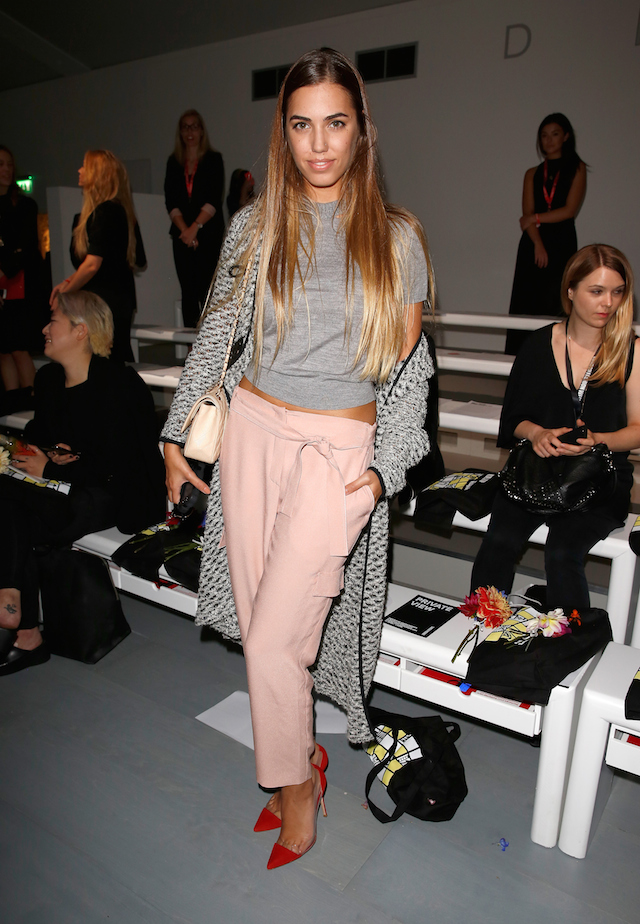 Эмбер Ле Бон Гости второго дня недели моды в Лондоне, весна-лето 2015 (фото 8)