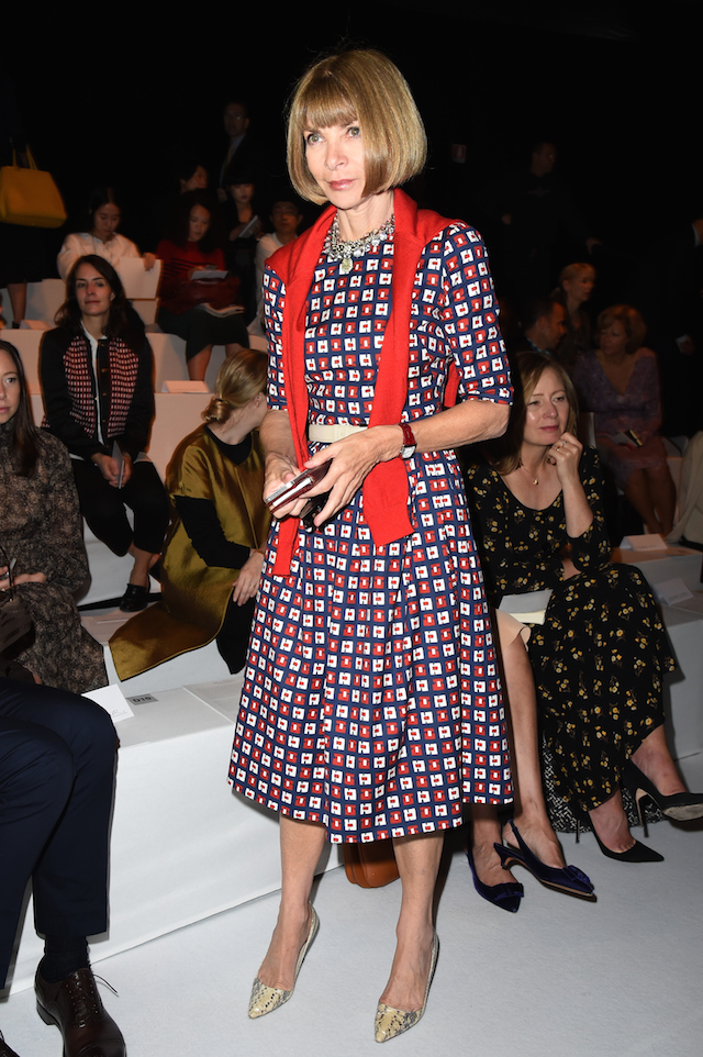 Анна Винутр Гости второго дня недели моды в Милане, весна-лето 2015 (фото 3)