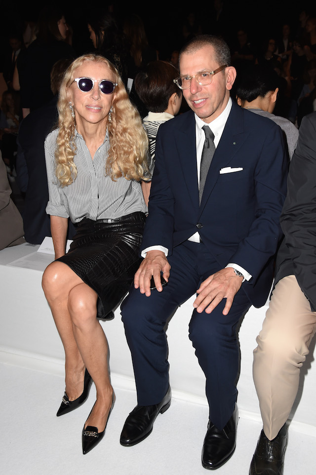 Фрнка Соццани и Джонатан Ньюхаус Гости второго дня недели моды в Милане, весна-лето 2015 (фото 4)