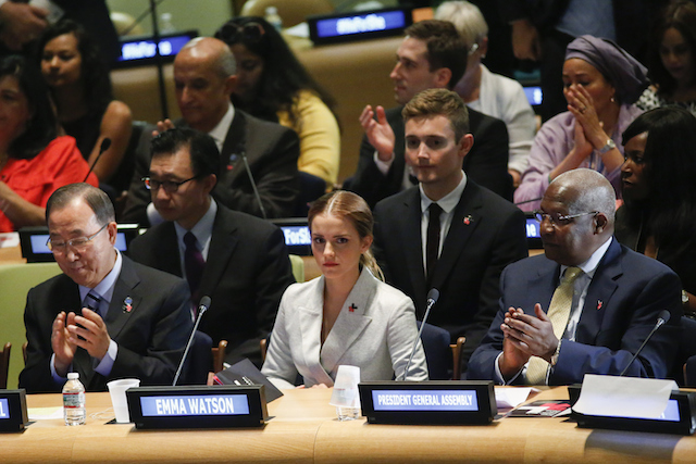 Эмма Уотсон дала старт кампании HeForShe в ООН (фото 3)