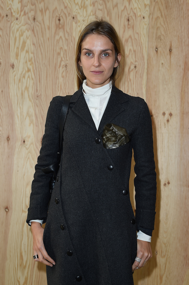 Гайя Репосси Гости показов Maxime Simoëns и Céline, весна-лето 2015 (фото 2)