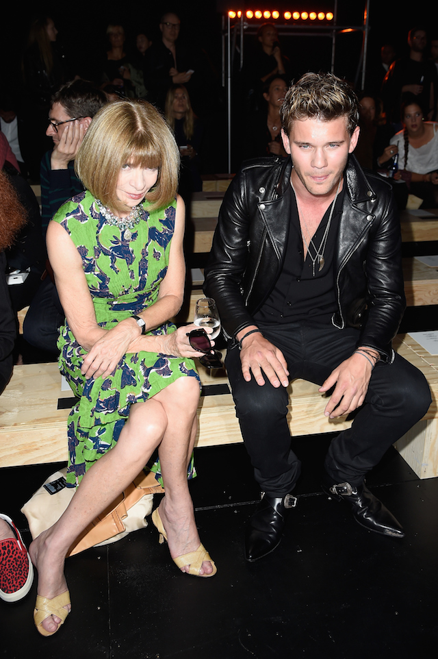 Анна Винтур Гости показа Saint Laurent Paris, весна-лето 2015 (фото 2)