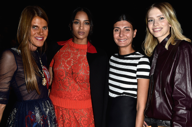 Гости показа Valentino, весна-лето 2015 (фото 6)