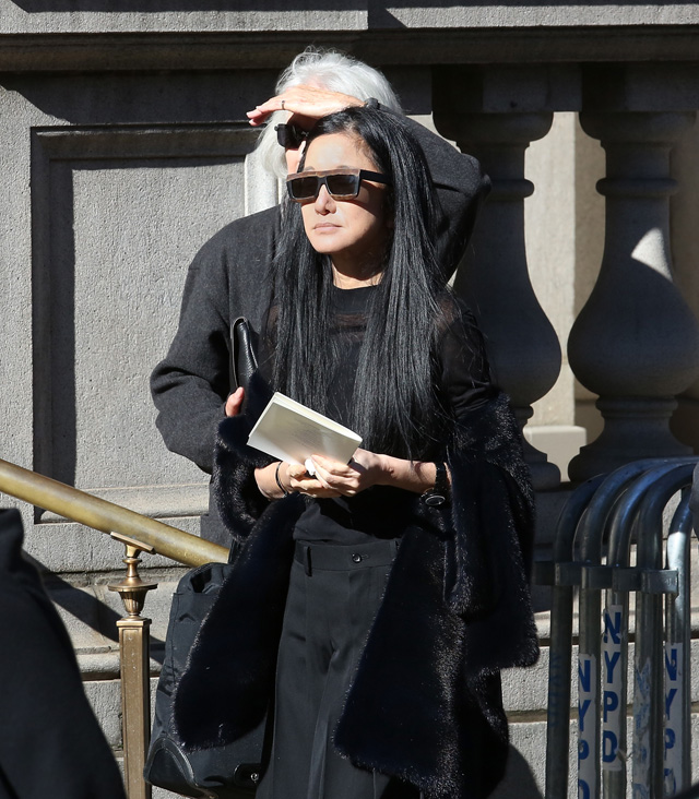 Анна Винтур, Энни Лейбовиц и другие простились с Оскаром де ла Рентой (фото 16)