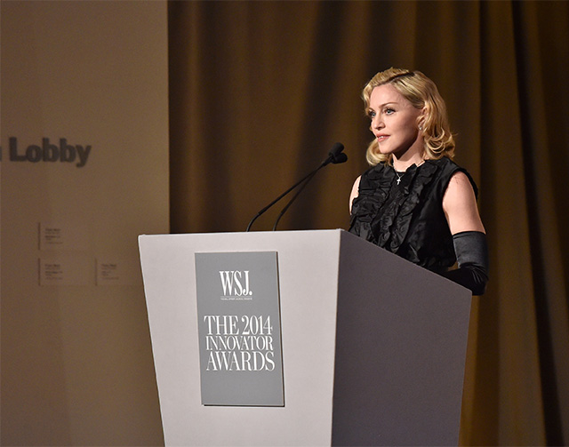 Мадонна Церемония награждения премии Innovator Of The Year журнала WSJ (фото 1)