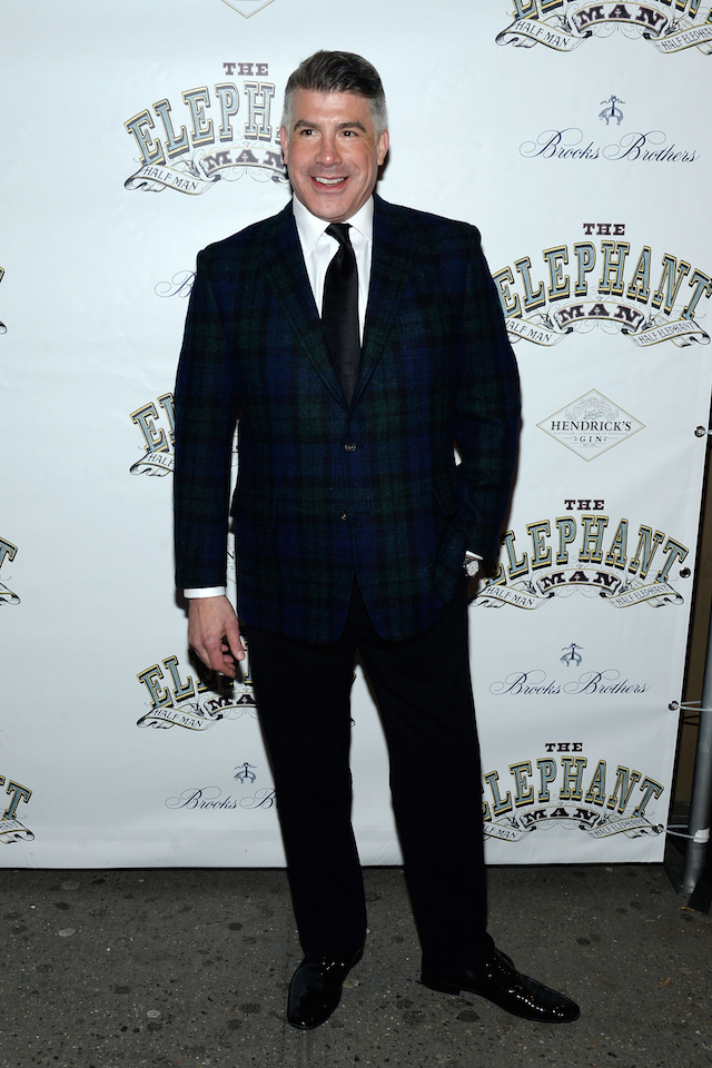 Брайан Бэтт Премьера пьесы "Человек-слон" на Бродвее (фото 6)