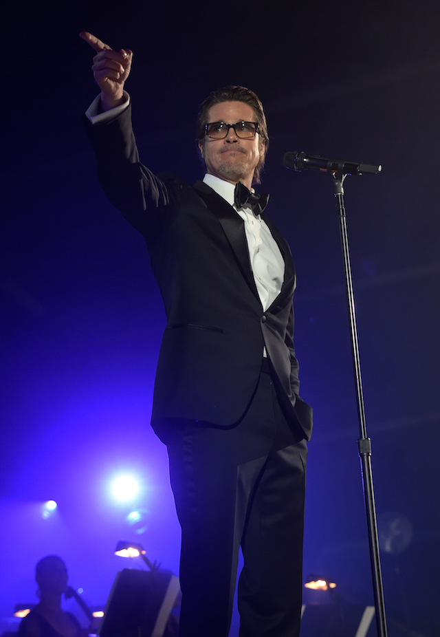 Брэд Питт Первый ежегодный Diamond Ball в Лос-Анджелесе (фото 2)