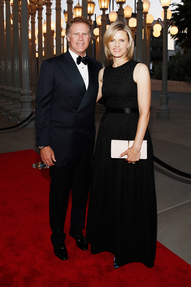 Уилл Феррелл и Вивека Полин Гости гала-ужина в честь юбилея LACMA (фото 6)