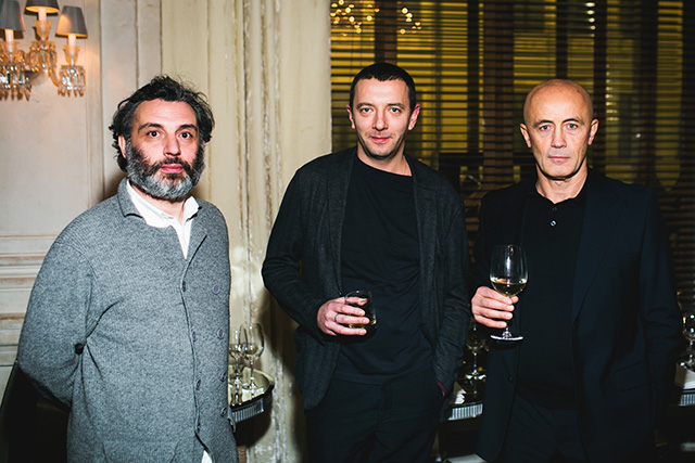 Игорь Гурович, Алексей Агранович и Шалва Бреус Церемония награждения и ужин Премии Кандинского — 2014 (фото 1)