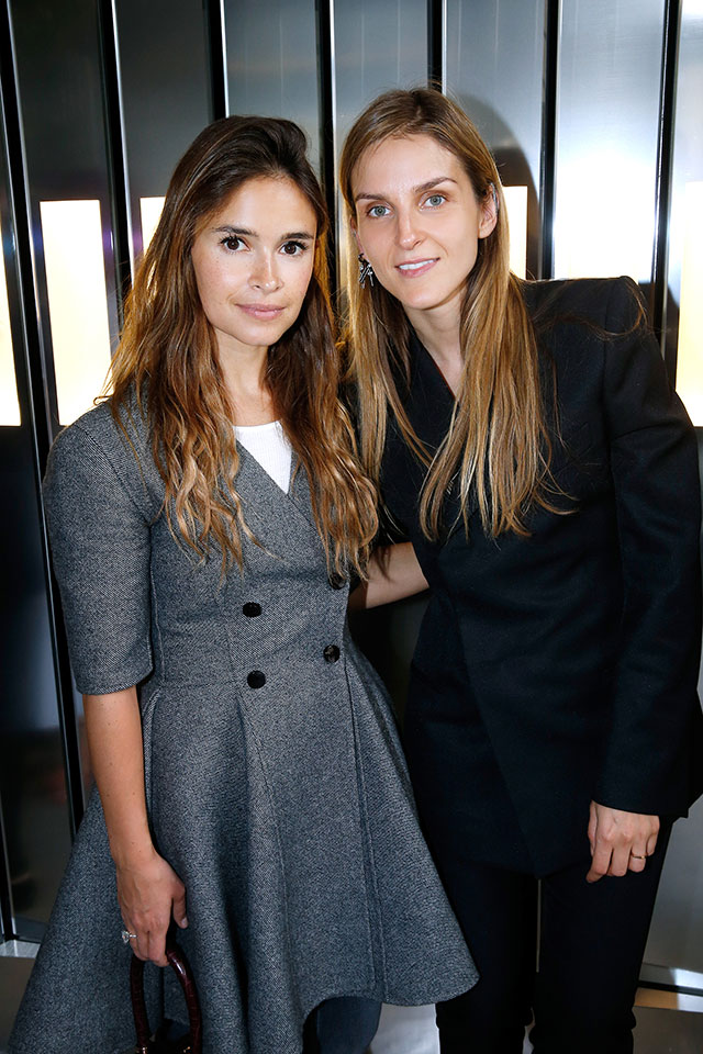 Мирослава Дума и Гайя Репосси Гости презентации Repossi в Париже (фото 5)