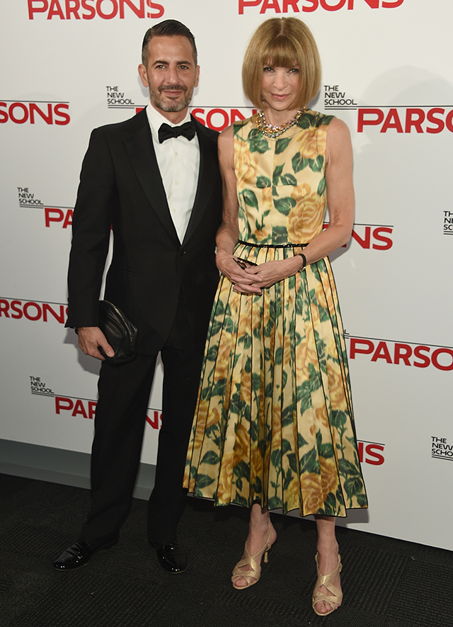 Марк Джейкобс и Анна Винтур Школа Parsons провела ежегодный Fashion Benefit (фото 1)