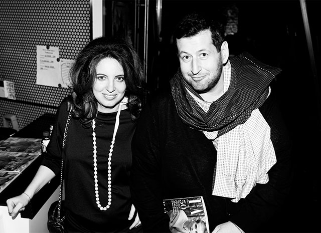 Елена Фейгин и Ян Яновский Показ фильма "Большой Вавилон" в Центре документального кино (фото 15)