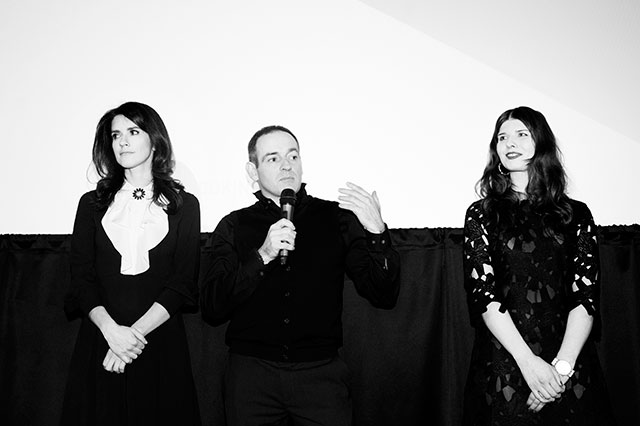 Ксения Соловьева, Марк Франкетти и Надежда Назарбаева Показ фильма "Большой Вавилон" в Центре документального кино (фото 1)