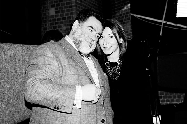 Михаил Куснирович и Наталья Тимакова Показ фильма "Большой Вавилон" в Центре документального кино (фото 12)