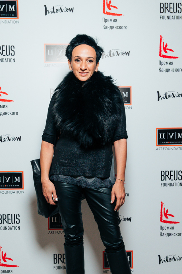 Айдан Салахова Церемония награждения и ужин Премии Кандинского — 2014 (фото 7)