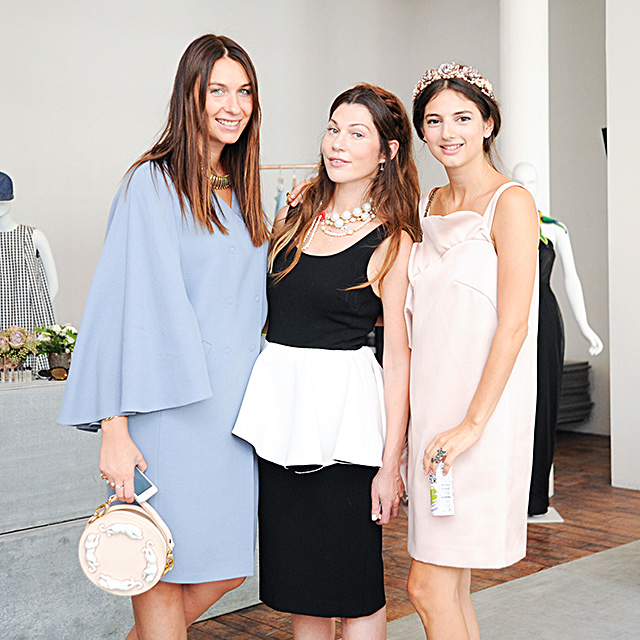 Дарья Веледеева, Евгения Линович и Наталья Понятовски Презентация украшений Masterpeace и новой коллекции A La Russe в Нью-Йорке (фото 2)