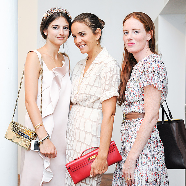Наталья Понятовски, Лаура Хериард Дубрей и Беттина Прентис Презентация украшений Masterpeace и новой коллекции A La Russe в Нью-Йорке (фото 7)