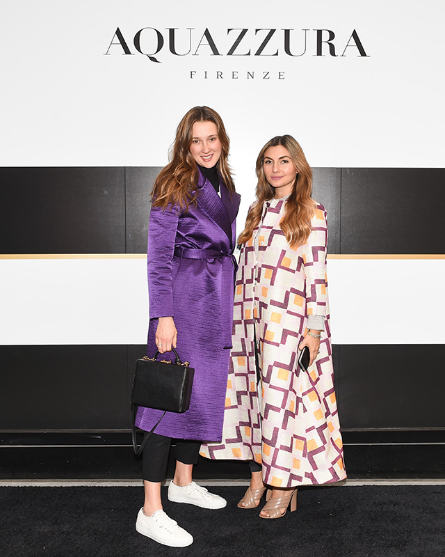 Мария Байбакова и Насиба Адилова Гости коктейля Aquazzura в Нью-Йорке (фото 3)