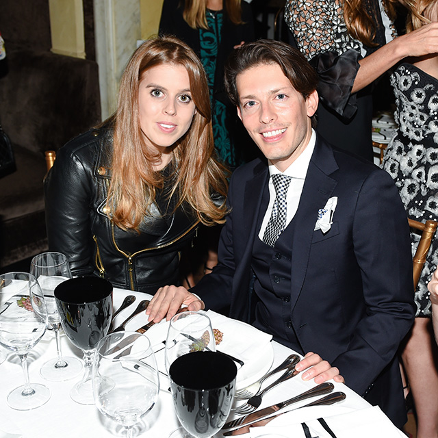 Принцесса Беатрис Йоркская и Эдгардо Осорио Гости коктейля Aquazzura в Нью-Йорке (фото 1)