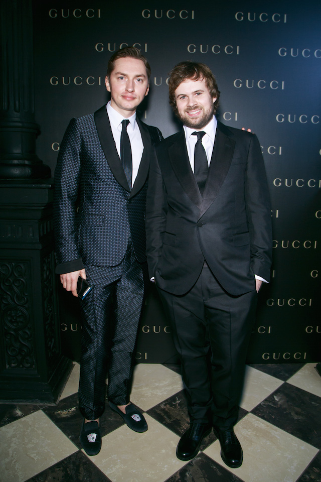 Игорь Гаранин и Ким Белов Закрытый ужин Gucci в Москве (фото 18)